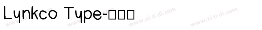 Lynkco Type字体转换